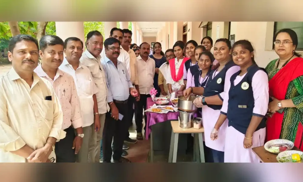 ದಾವಣಗೆರೆ | ಸರ್ಕಾರಿ ಮಹಿಳಾ ಕಾಲೇಜಿನಲ್ಲಿ ಬೆಂಕಿ ರಹಿತ ಕುಕಿಂಗ್ ಕಾರ್ಯಕ್ರಮ