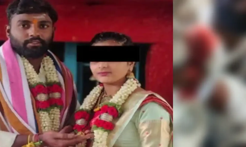 ಚನ್ನಗಿರಿ | ಲವ್ ಮ್ಯಾರೇಜ್ ; ಪೊಲೀಸ್ ಠಾಣೆ ಆವರಣದಲ್ಲೇ ಯುವಕನಿಗೆ ಚಾಕು ಇರಿತ